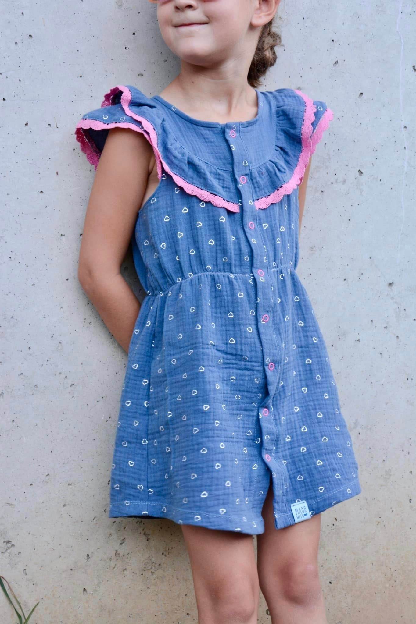 Schnittmuster Sommerwind – Bluse, Tunika oder Kleid | PDF-Download | Größen 86-134 - Sewando