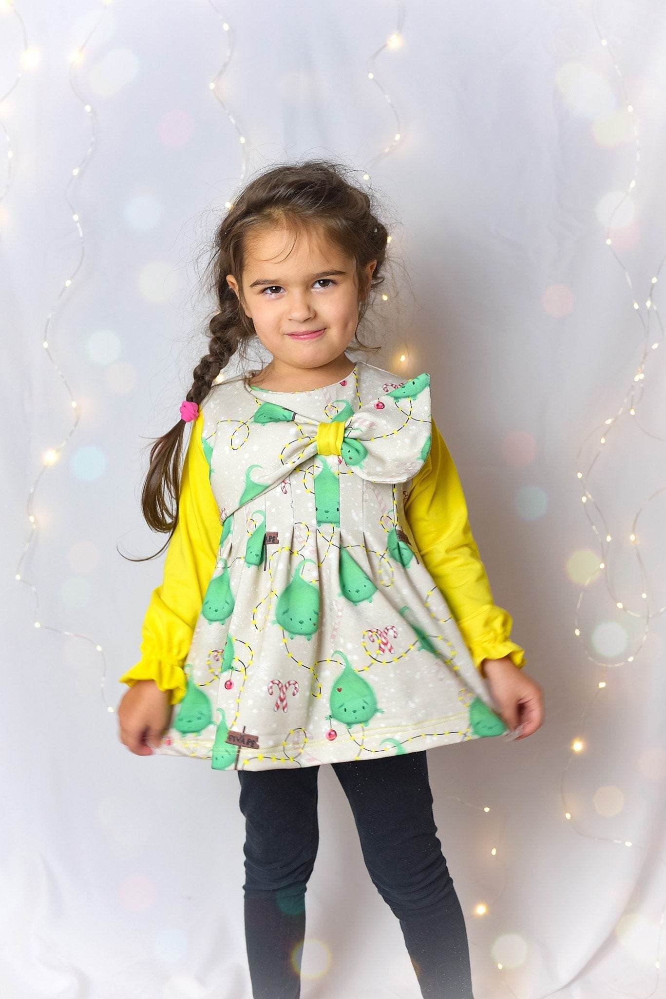 Schnittmuster Schleifenglanz – Tunika oder Kleid Größen 86-152 : - Sewando