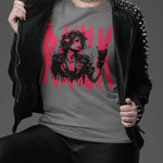 LETS ROCK Plotterdatei, Laserdatei Damen Version, auch für dunkle Stoffe - Sewando