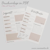 Nähorganizer Druckvorlage - Schnittmuster Organizer - Sewando