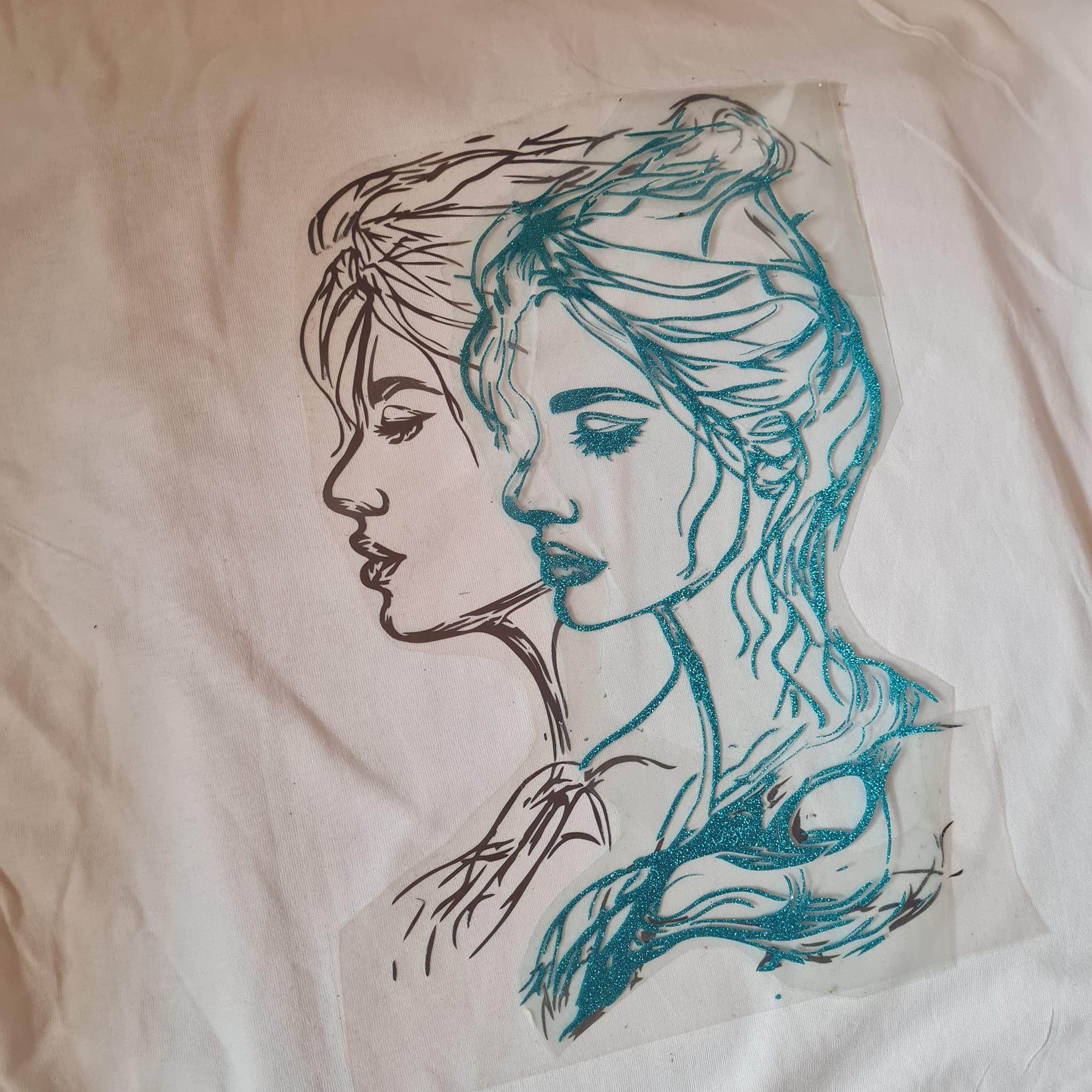 Plotterdatei SISTERS / mein inneres ich / Freundinnen SVG und DXF - Sewando