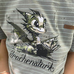 Lese Drachen stark !, Plotter und Laser-Datei als SVG und DXF - Sewando