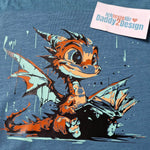 Lese Drachen stark !, Plotter und Laser-Datei als SVG und DXF - Sewando