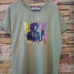 LETS ROCK Plotterdatei, Laserdatei Damen Version, auch für dunkle Stoffe - Sewando