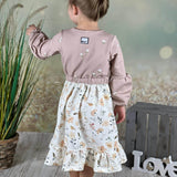 Schnittmuster Wildblume – Oberteil, Tunika oder Kleid | PDF-Download | Größen 86-134 - Sewando