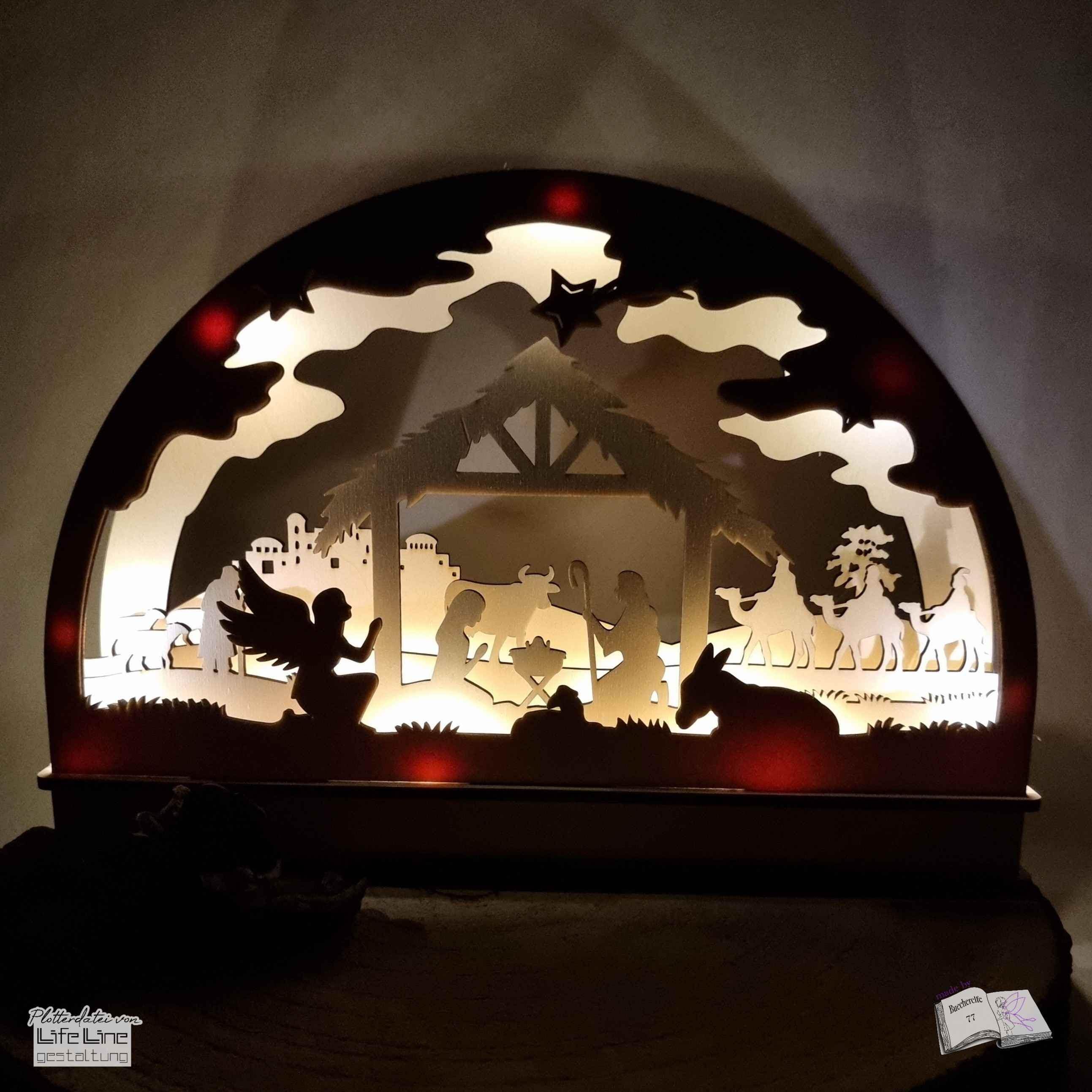 Lasercut-Datei SCHWIBBOGEN KRIPPE svg - Sewando