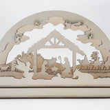 Lasercut-Datei SCHWIBBOGEN KRIPPE svg - Sewando