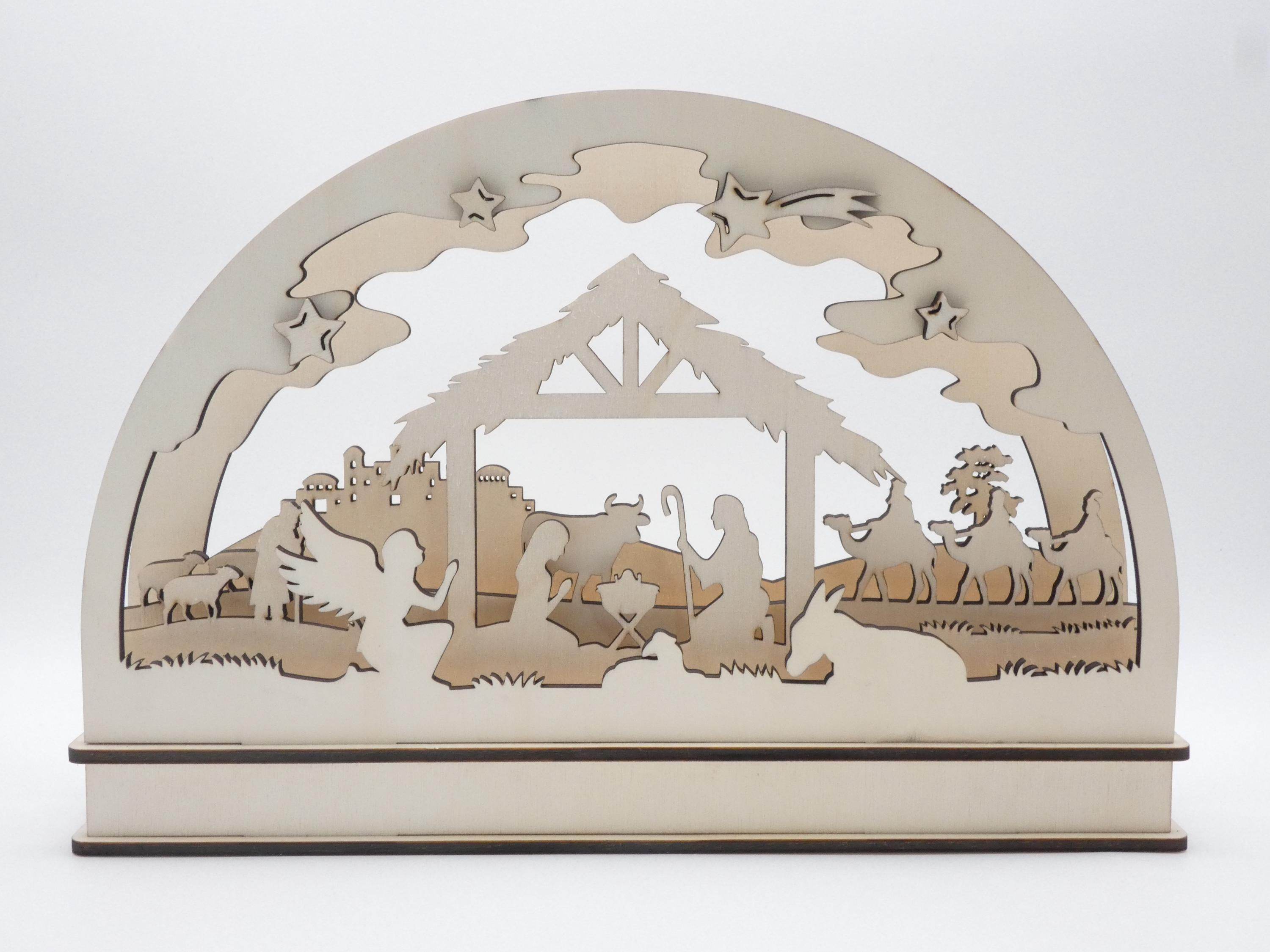 Lasercut-Datei SCHWIBBOGEN KRIPPE svg - Sewando