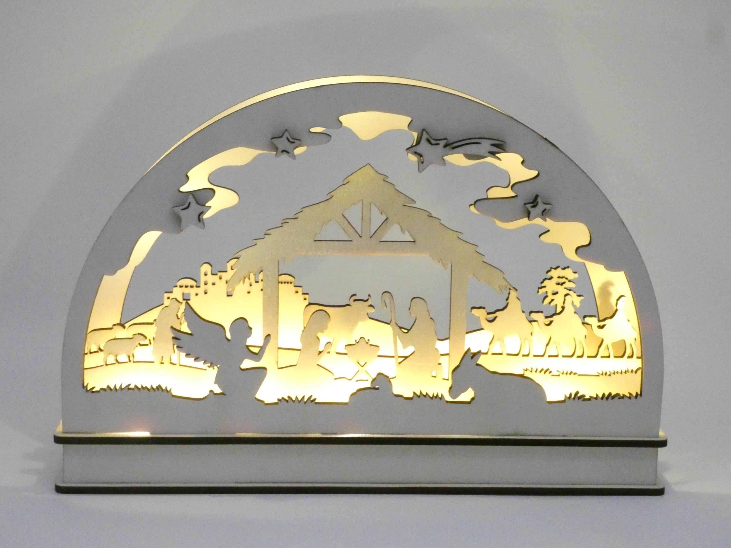 Lasercut-Datei SCHWIBBOGEN KRIPPE svg - Sewando