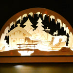 Lasercut-Datei SCHWIBBOGEN SCHLITTENFAHRT svg - Sewando