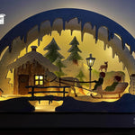 Lasercut-Datei SCHWIBBOGEN SCHLITTENFAHRT svg - Sewando