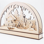 Lasercut-Datei SCHWIBBOGEN SCHLITTENFAHRT svg - Sewando