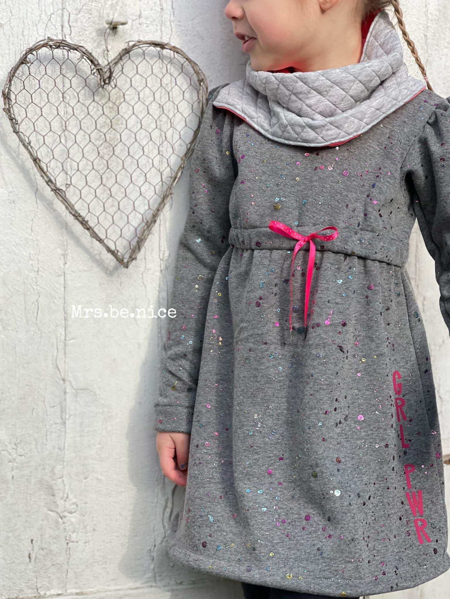 Schnittmuster Wildblume – Oberteil, Tunika oder Kleid | PDF-Download | Größen 86-134 - Sewando