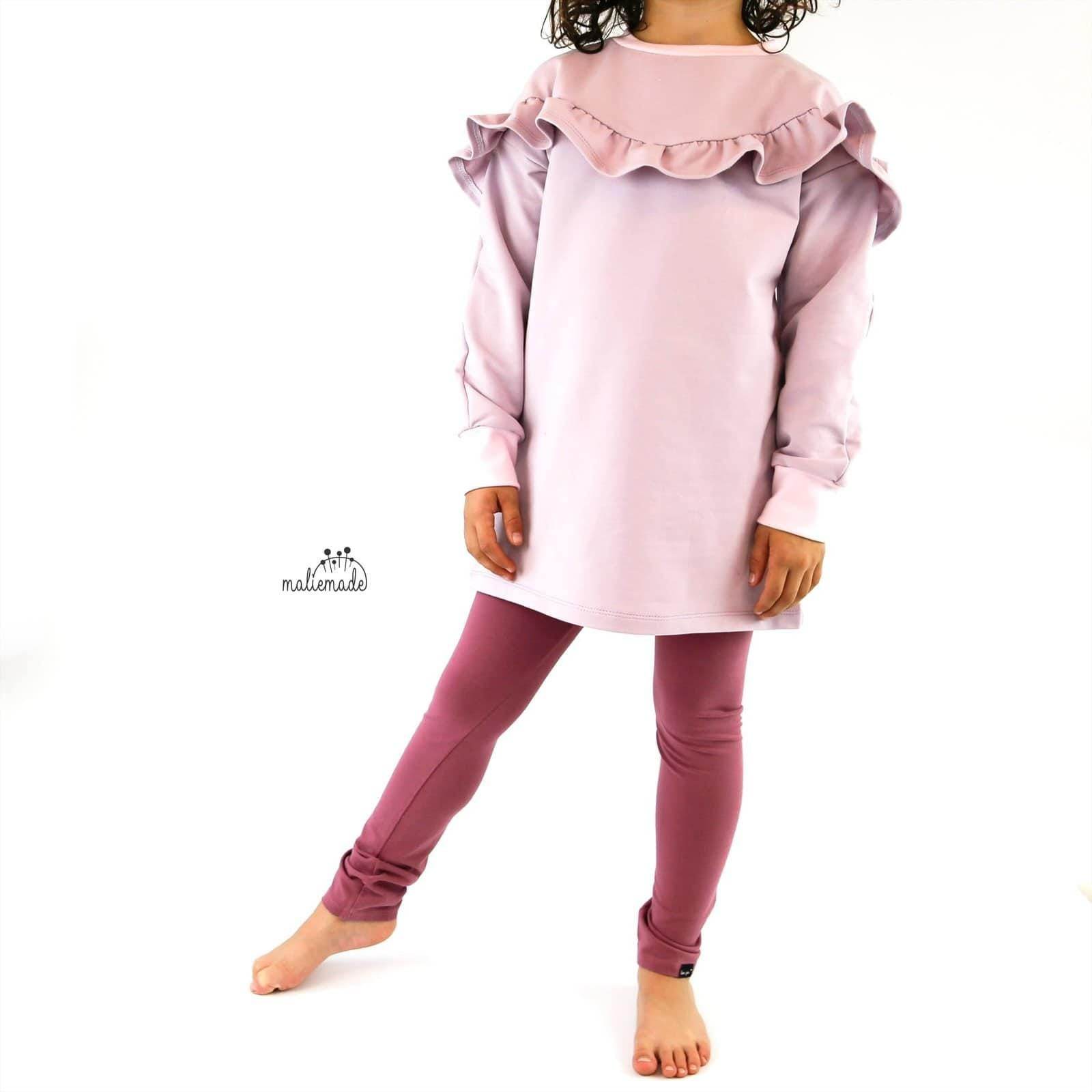 Schnittmuster Wellenzauber – Sweater, Hoodie & Kleid Größen 86-152 : - Sewando