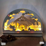 Lasercut-Datei SCHWIBBOGEN KRIPPE svg - Sewando