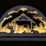 Lasercut-Datei SCHWIBBOGEN KRIPPE svg - Sewando