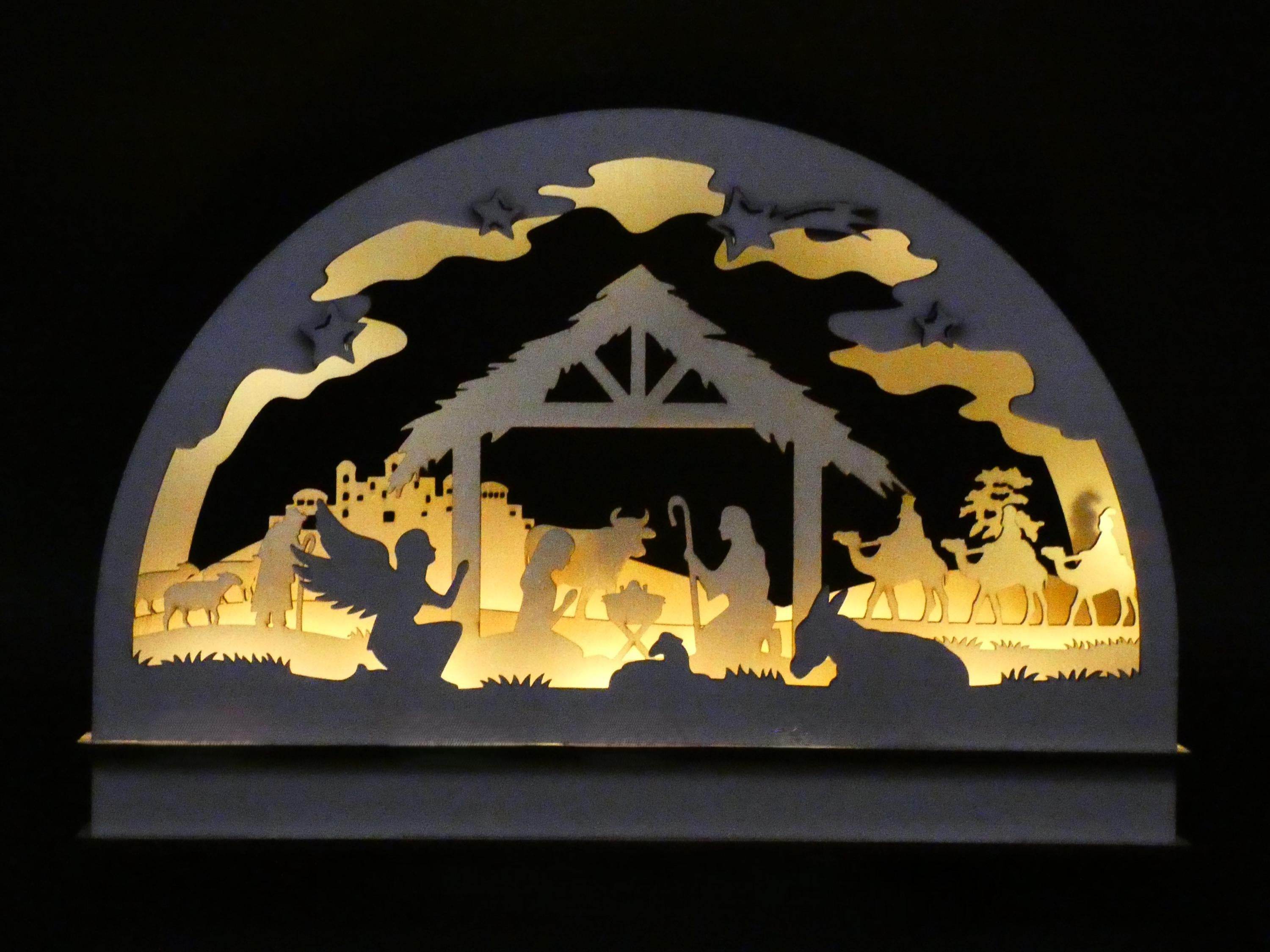 Lasercut-Datei SCHWIBBOGEN KRIPPE svg - Sewando