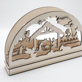 Lasercut-Datei SCHWIBBOGEN KRIPPE svg - Sewando