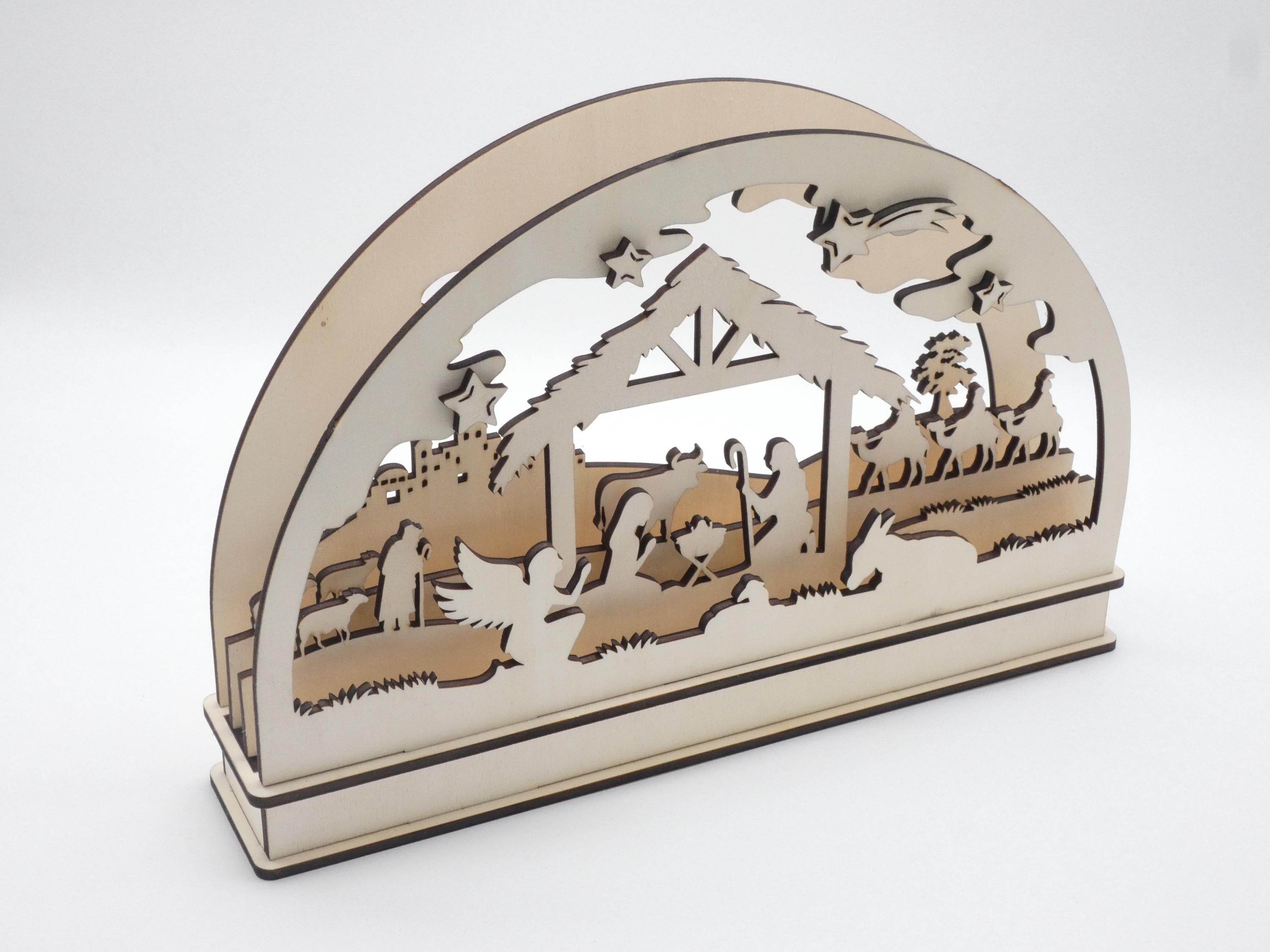 Lasercut-Datei SCHWIBBOGEN KRIPPE svg - Sewando