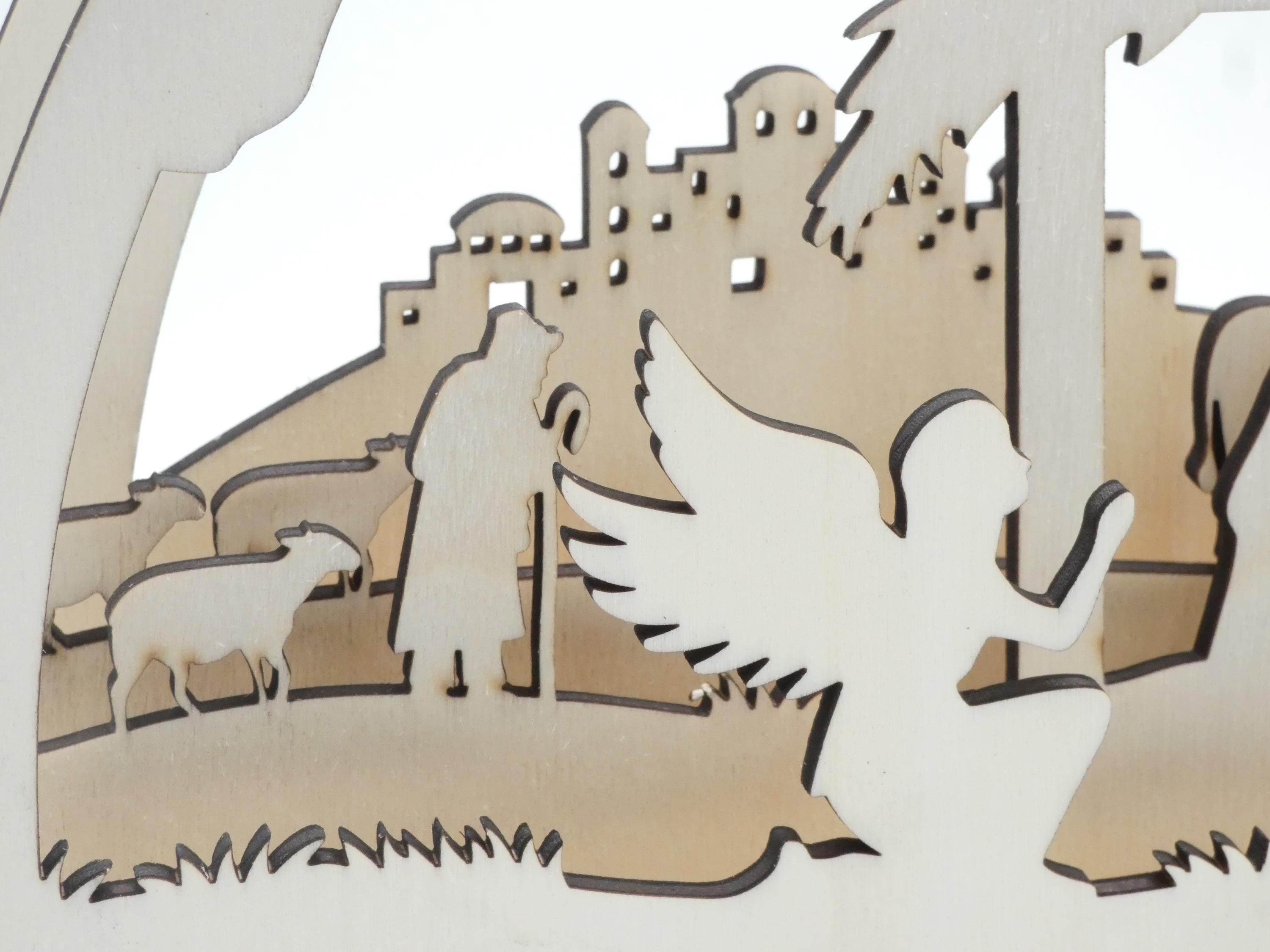 Lasercut-Datei SCHWIBBOGEN KRIPPE svg - Sewando