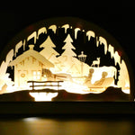 Lasercut-Datei SCHWIBBOGEN SCHLITTENFAHRT svg - Sewando