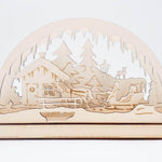 Lasercut-Datei SCHWIBBOGEN SCHLITTENFAHRT svg - Sewando