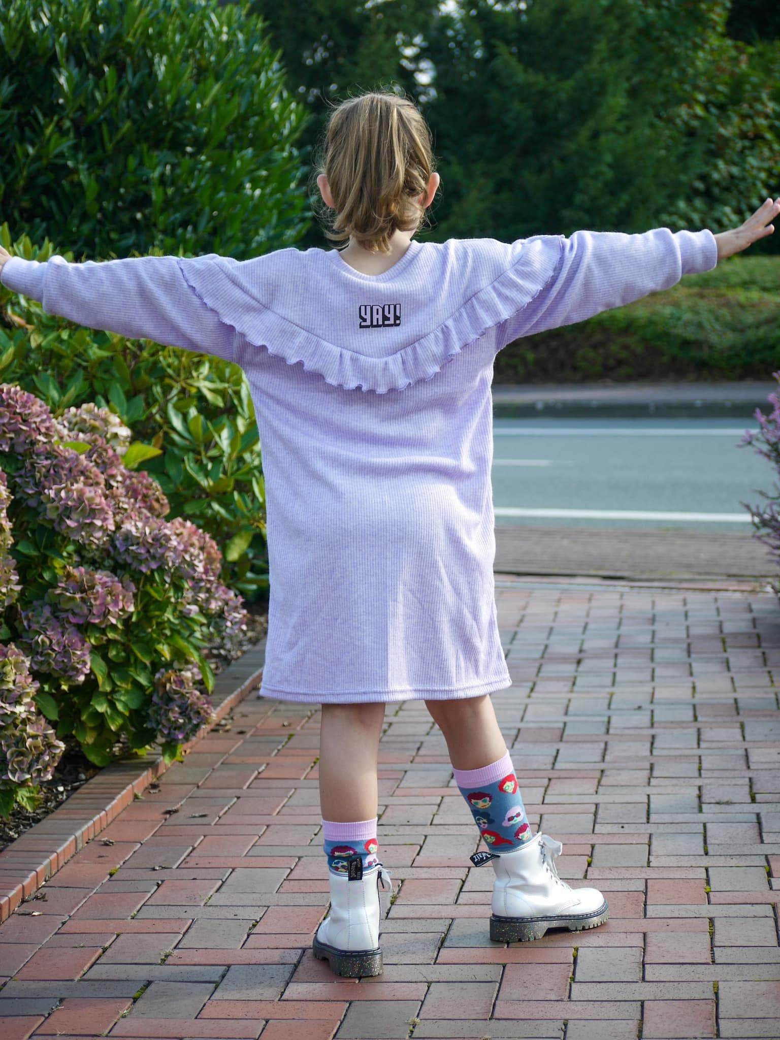 Schnittmuster Wellenzauber – Sweater, Hoodie & Kleid Größen 86-152 : - Sewando