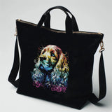 Stickdatei Cocker Spaniel "Moreno" - realistisch - FÜR DUNKLE STOFFE