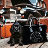 Stickdatei Cocker Spaniel "Dizzy" - realistisch - FÜR DUNKLE STOFFE