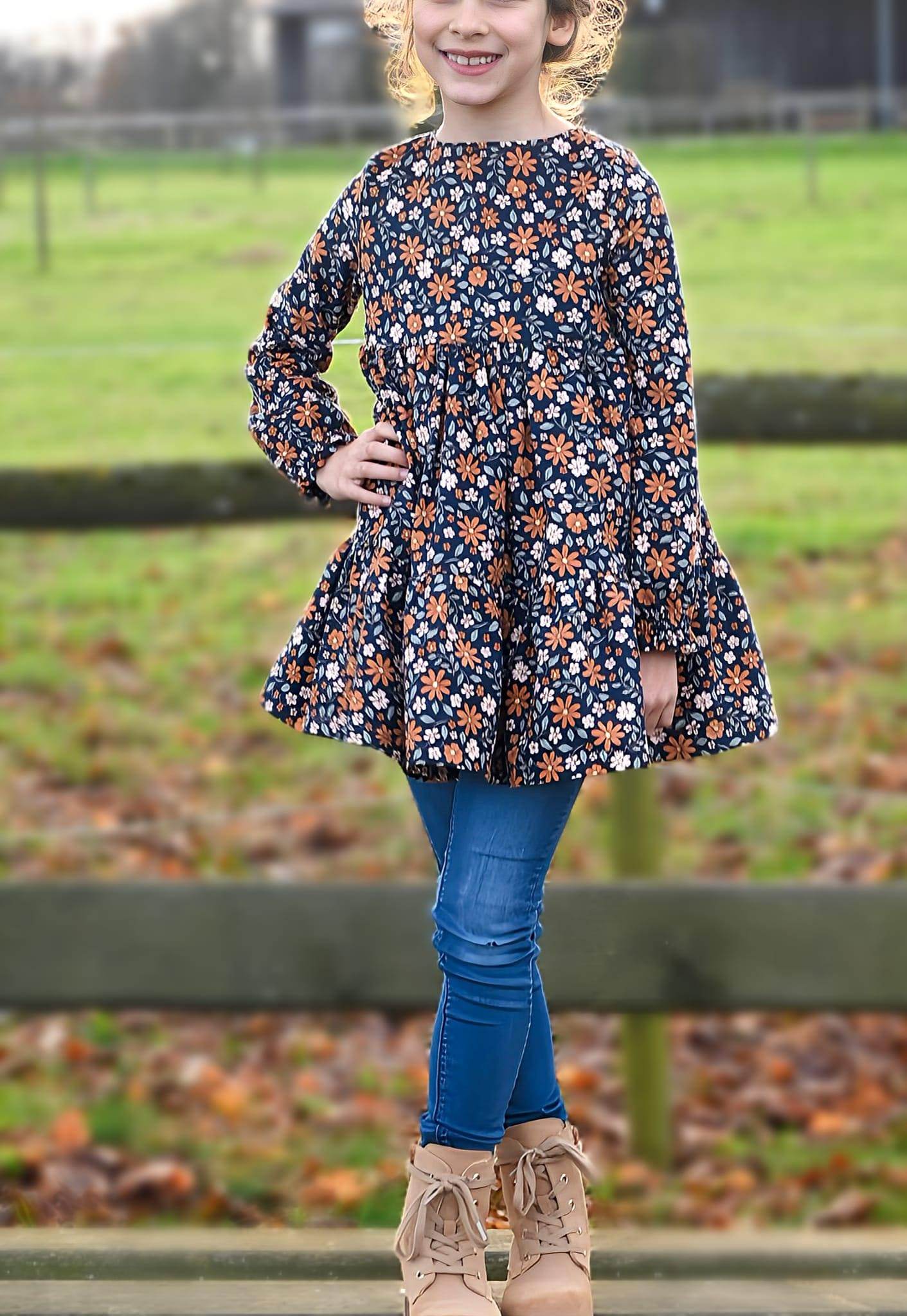 Schnittmuster Wintersonne – Tunika & Kleid Größen 86-140 : - Sewando