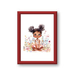 Mädchen, Wandbild, druckbare Kunst, Foto, Poster, Kinderzimmer - Sewando