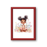 Mädchen, Wandbild, druckbare Kunst, Foto, Poster, Kinderzimmer - Sewando