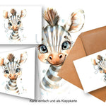 Karte, selbst ausdrucken und beschriften - Sewando