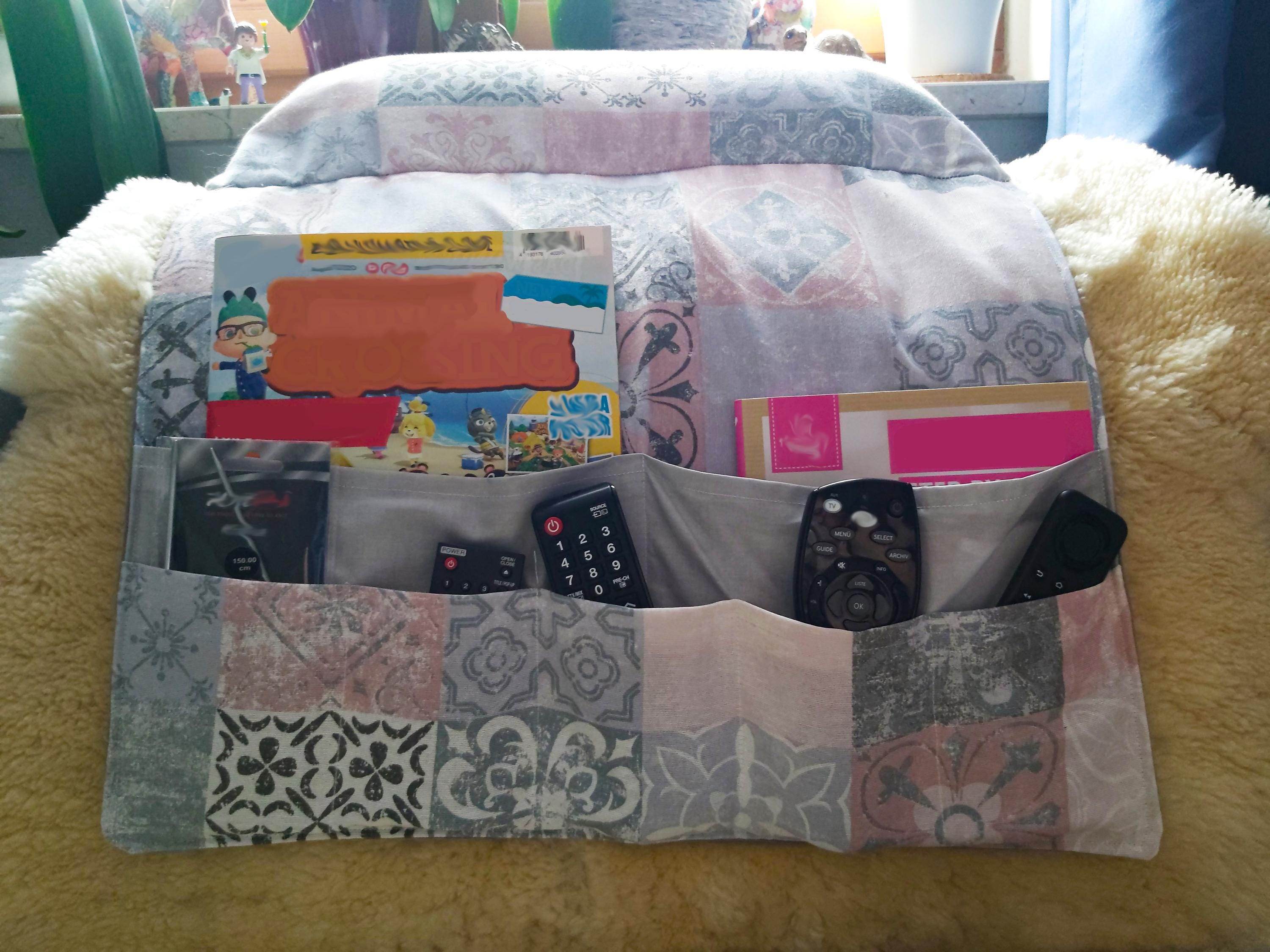 Sofaliebe - Der Organizer Fürs Sofa Mit Integriertem Kissen - Schnittmuster - Sewando