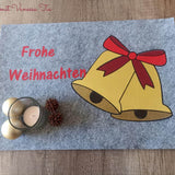 Kerzen Und Glocken | Weihnachten Plotterdatei - Sewando