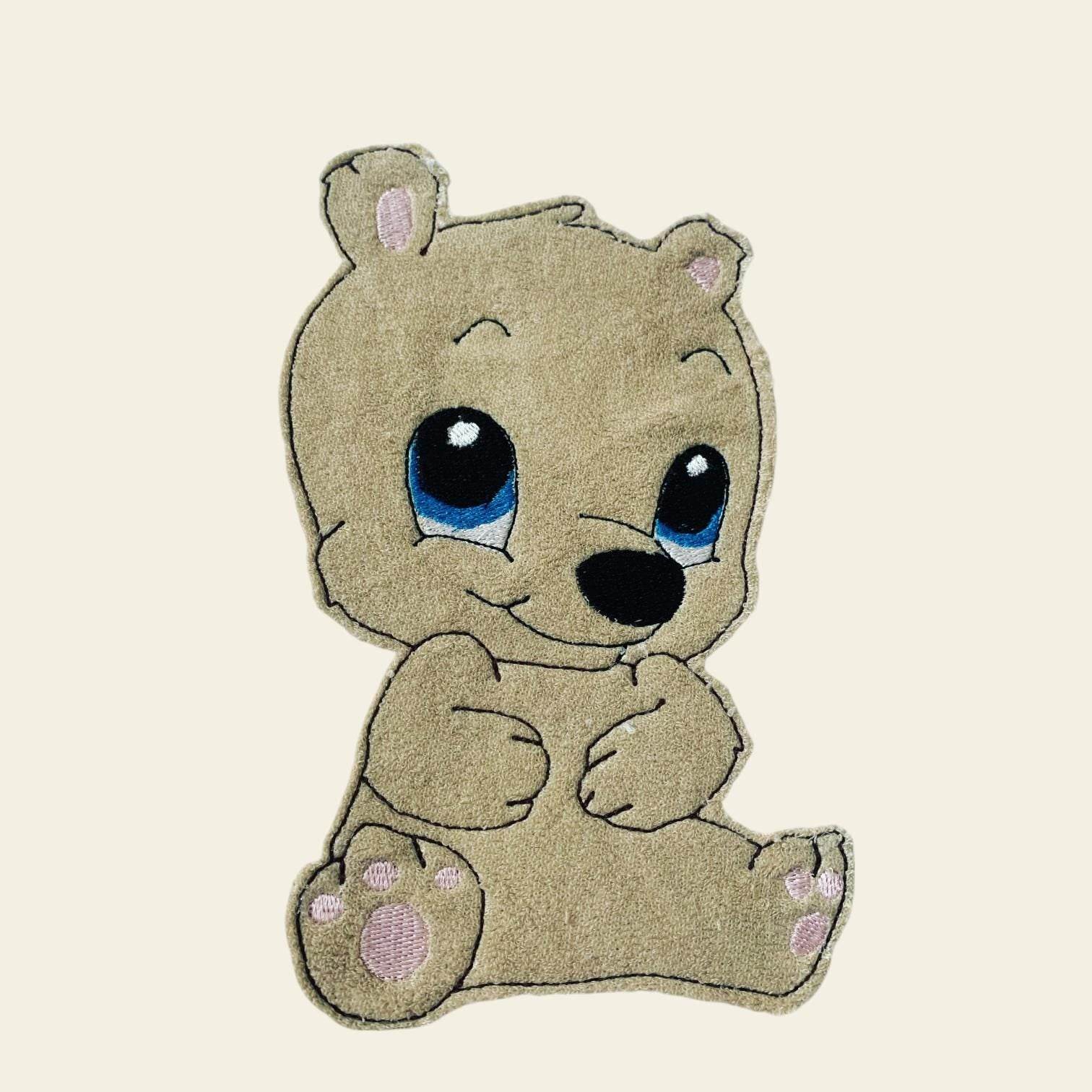 Stickdatei Doodle 2 Teddy Bär Applikation Set 733 - Sewando
