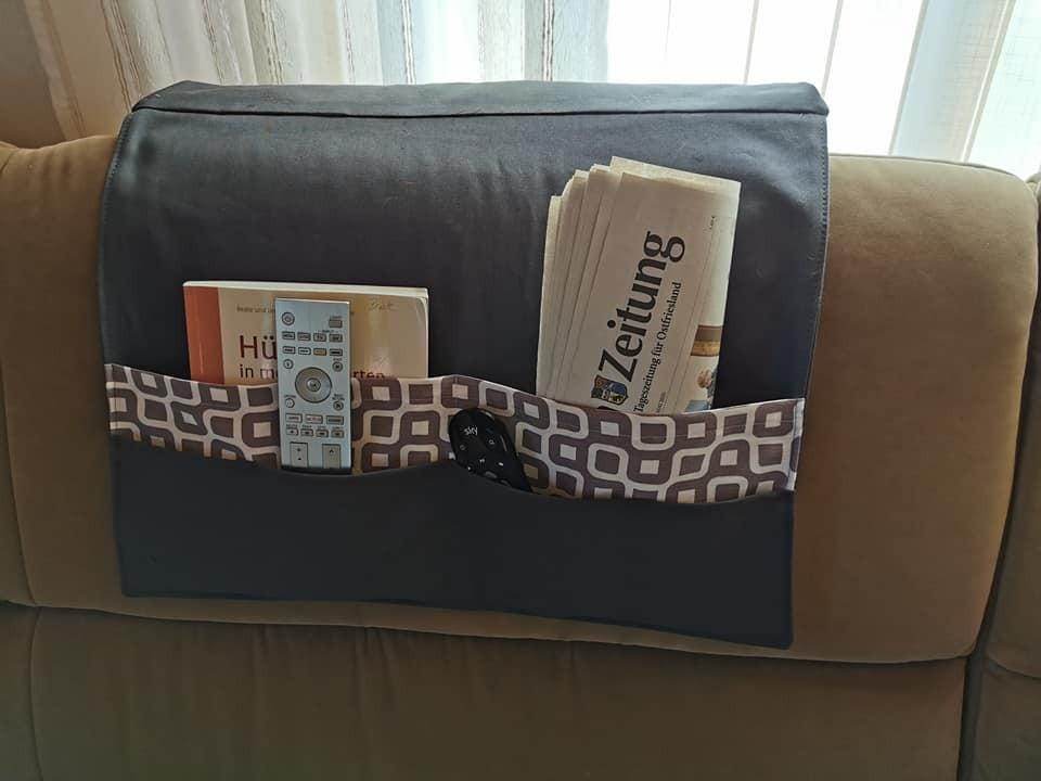 Sofaliebe - Der Organizer Fürs Sofa Mit Integriertem Kissen - Schnittmuster - Sewando