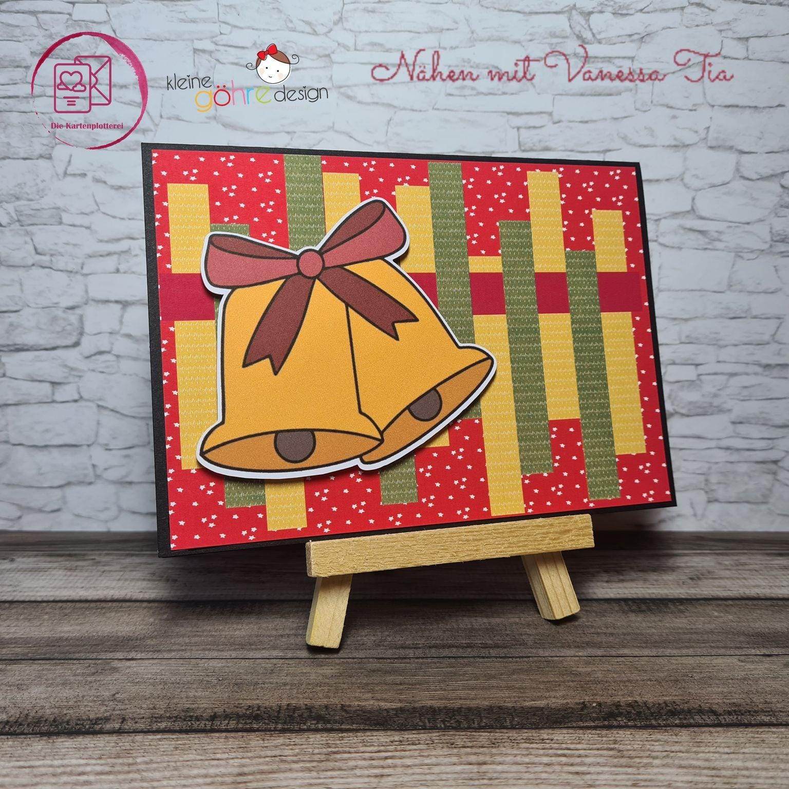 Kerzen Und Glocken | Weihnachten Plotterdatei - Sewando