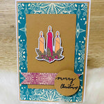 Kerzen Und Glocken | Weihnachten Plotterdatei - Sewando