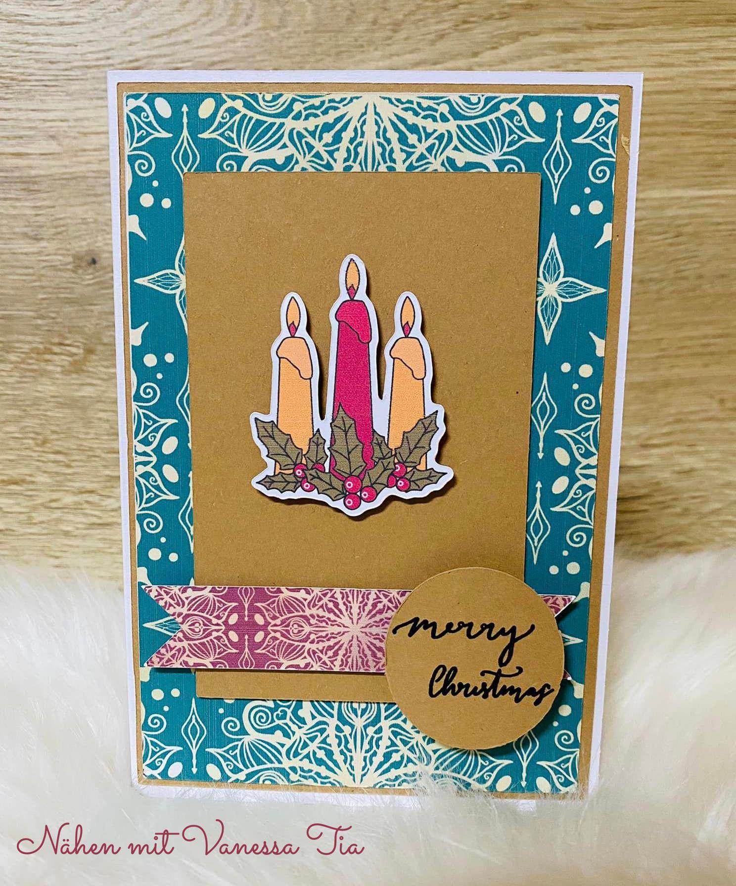 Kerzen Und Glocken | Weihnachten Plotterdatei - Sewando