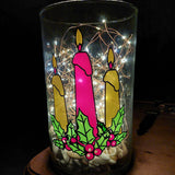 Kerzen Und Glocken | Weihnachten Plotterdatei - Sewando