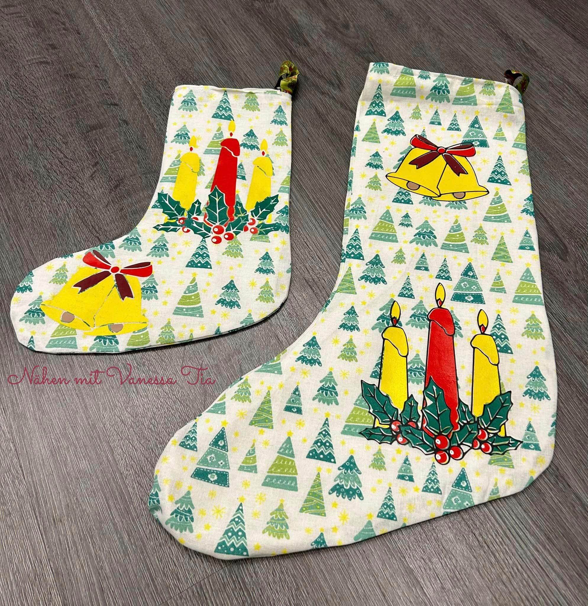 Kerzen Und Glocken | Weihnachten Plotterdatei - Sewando