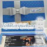 Ticketverpackung | Papierplott Plotterdatei - Sewando