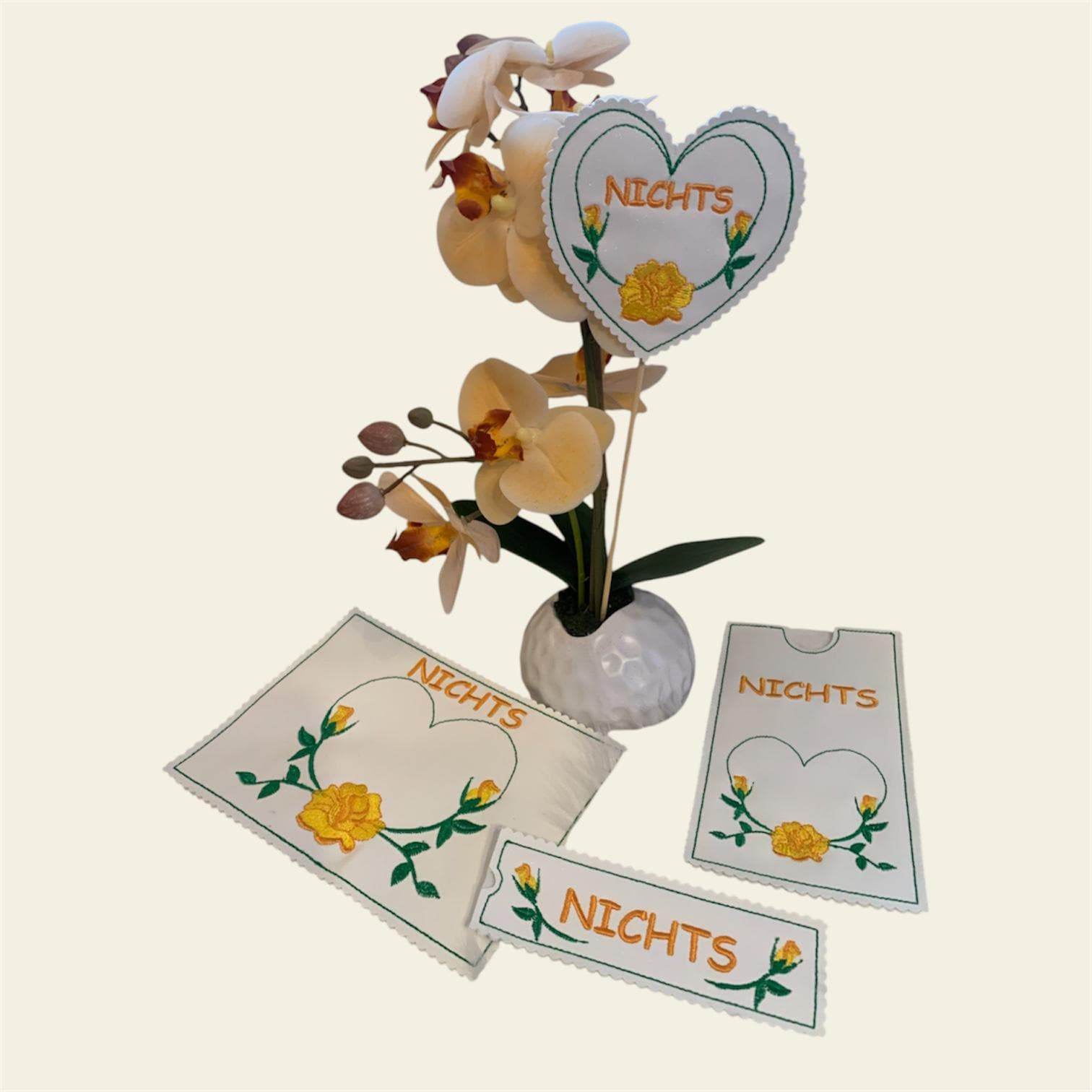 Stickdatei Geschenk Hüllen Nichts Set 709 - Sewando