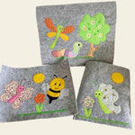 Stickdatei Doodle Applikation Tiere Set 851/2 - Sewando