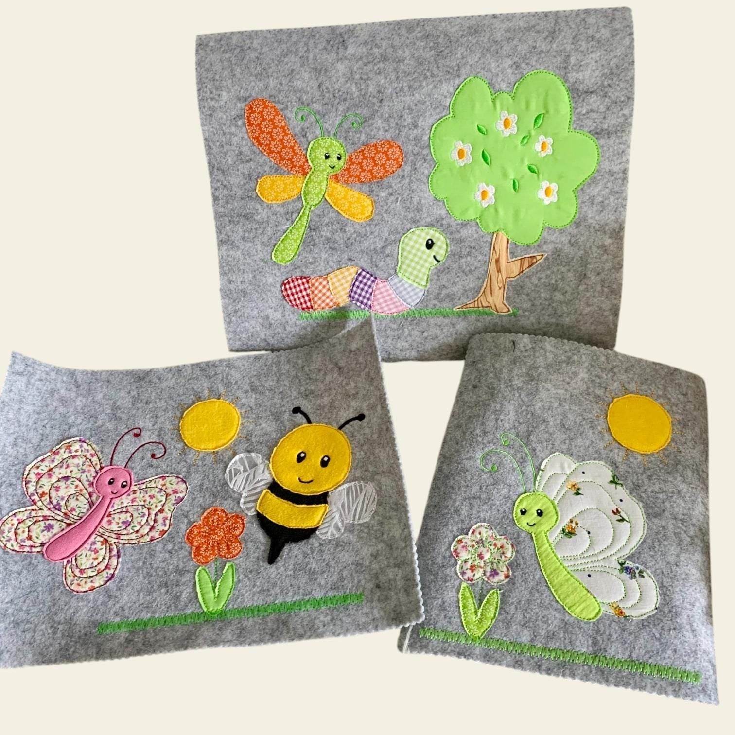 Stickdatei Doodle Applikation Tiere Set 851/2 - Sewando
