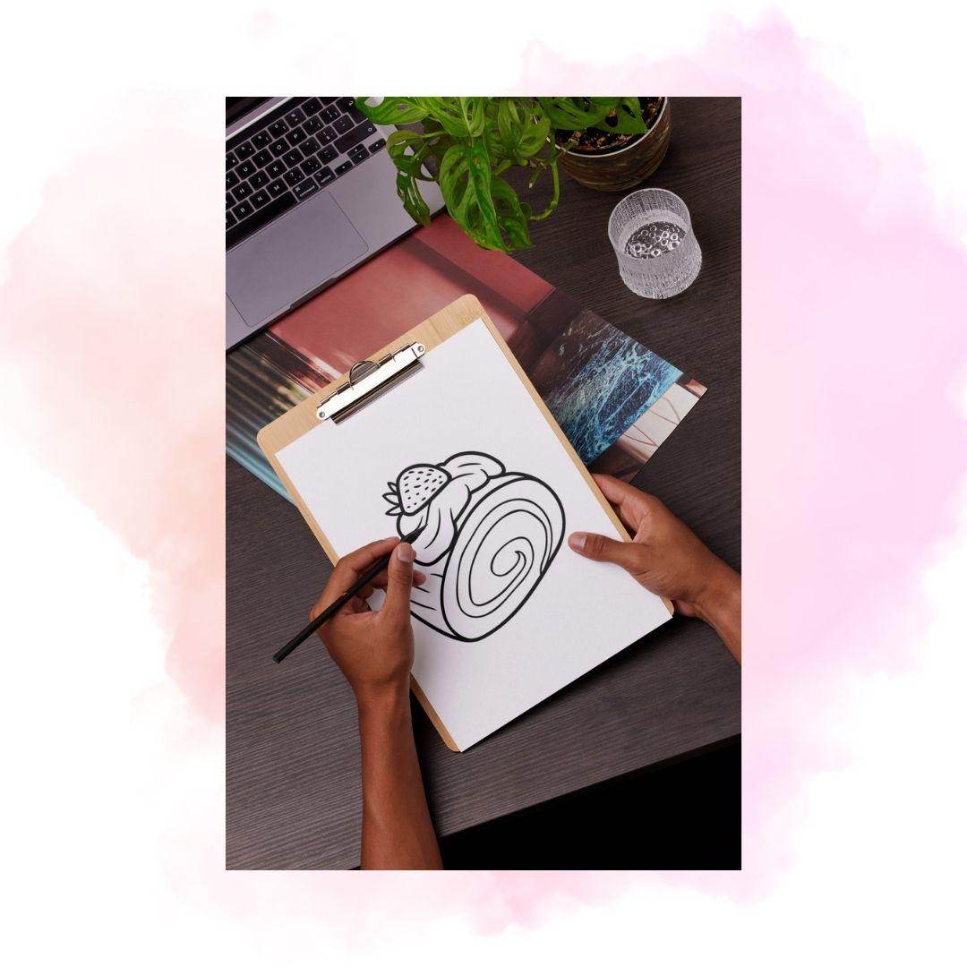 Malvorlagen Torten Kuchen Malvorlagen für Kinder Ausmalheft A4 Sofortdownload - Sewando