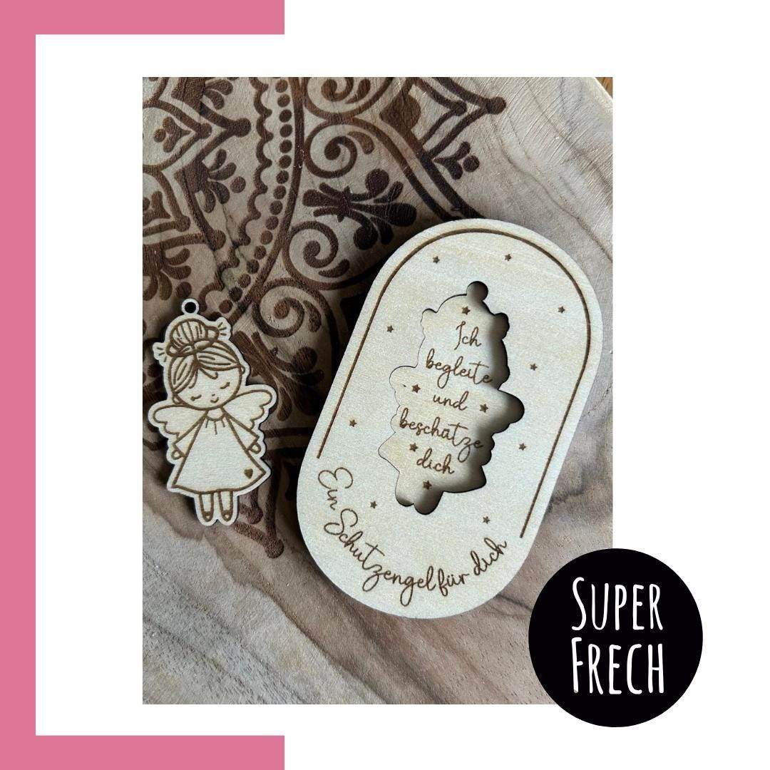 Laserdatei - Schutzengel Karte - Sewando