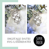 Laserdatei - Schutzengel Sonnenfänger - Sewando