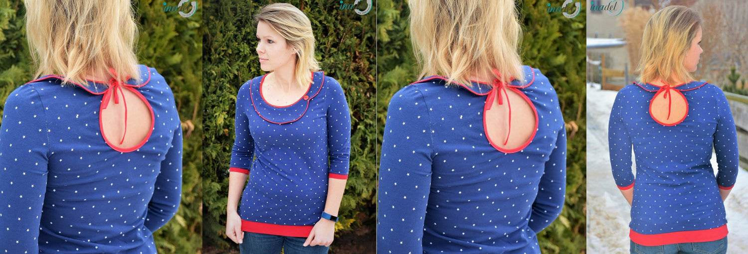 Schnittmuster Shirt Kleid LILLY Gr. XS-XXXL : - Sewando
